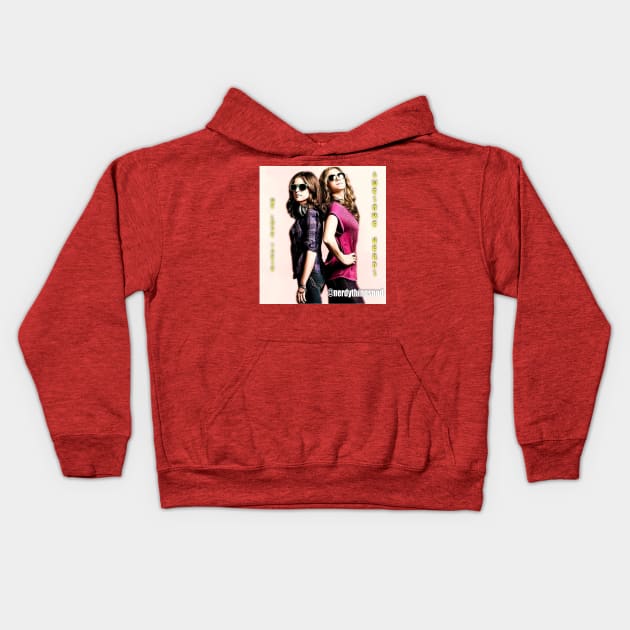 Awesome Nerds Pitch Perfect Kids Hoodie by Nerdy Things Podcast